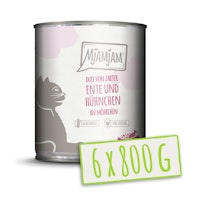 MJAMJAM DUO 800 Gramm Katzennassfutter