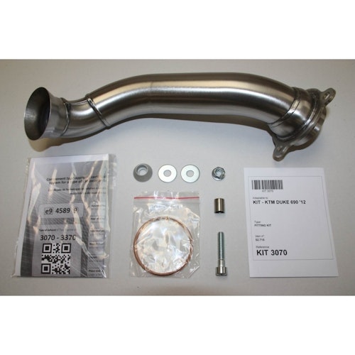 IXIL Hexoval Endtopf KTM Duke Edelstahl