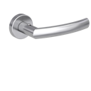 Vorschaubild Griffwerk Türgriff smart2lock 2.0 LORITA Klipptechnik -Edelstahl matt Griffpaar mit Drückerrosetten