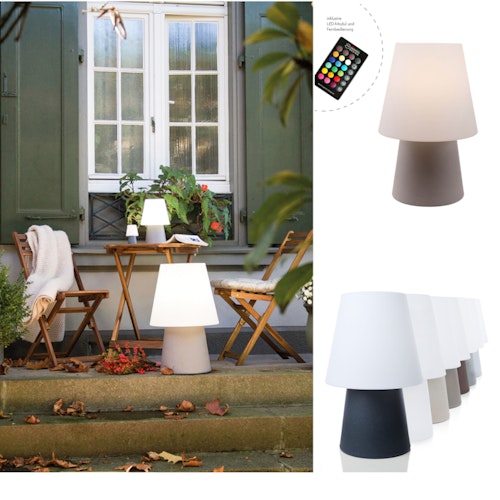 8 seasons design LED-Tischleuchte No. 1, 60 cm (RGB), verschiedene Farben