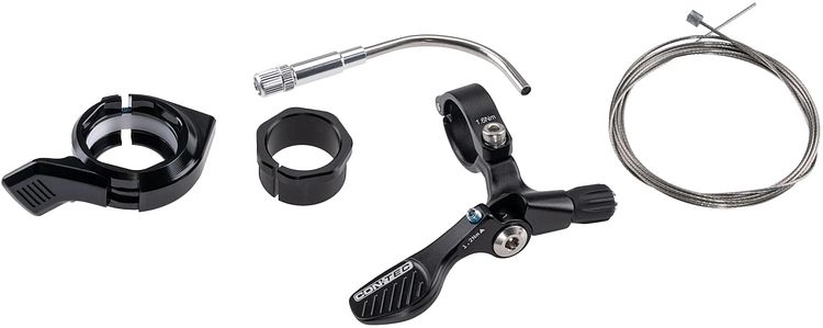 CONTEC Variosattelstütze Drop-A-Gogo II 27,2 mm schwarz 295 mm lang, 60 mm Verstellbereich, maxi