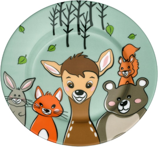 WMF Kindergeschirr-Set Waldfreunde, 6-teilig