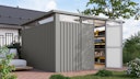 Vorschaubild Karibu Metall Gartenhaus Osten (Østen) inkl. gratis Metallbox im Wert von 349,99 €