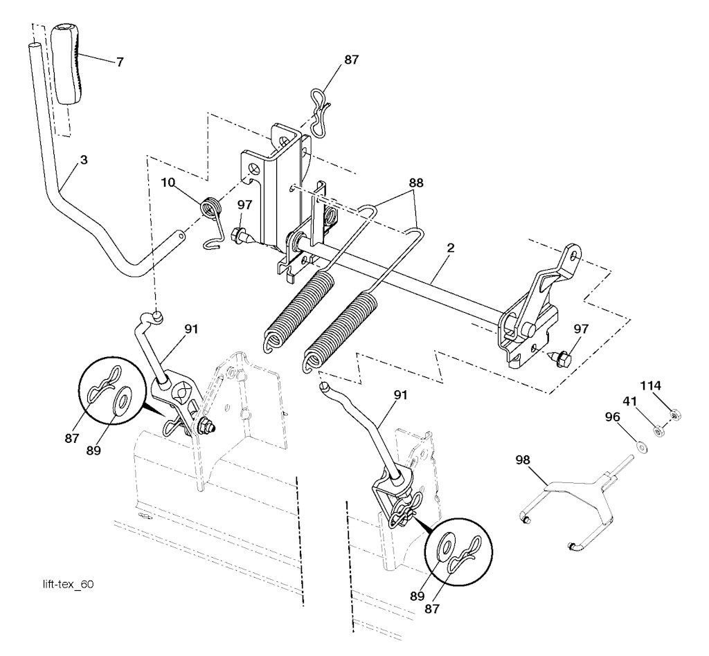 Explosionszeichnung Ersatzteile