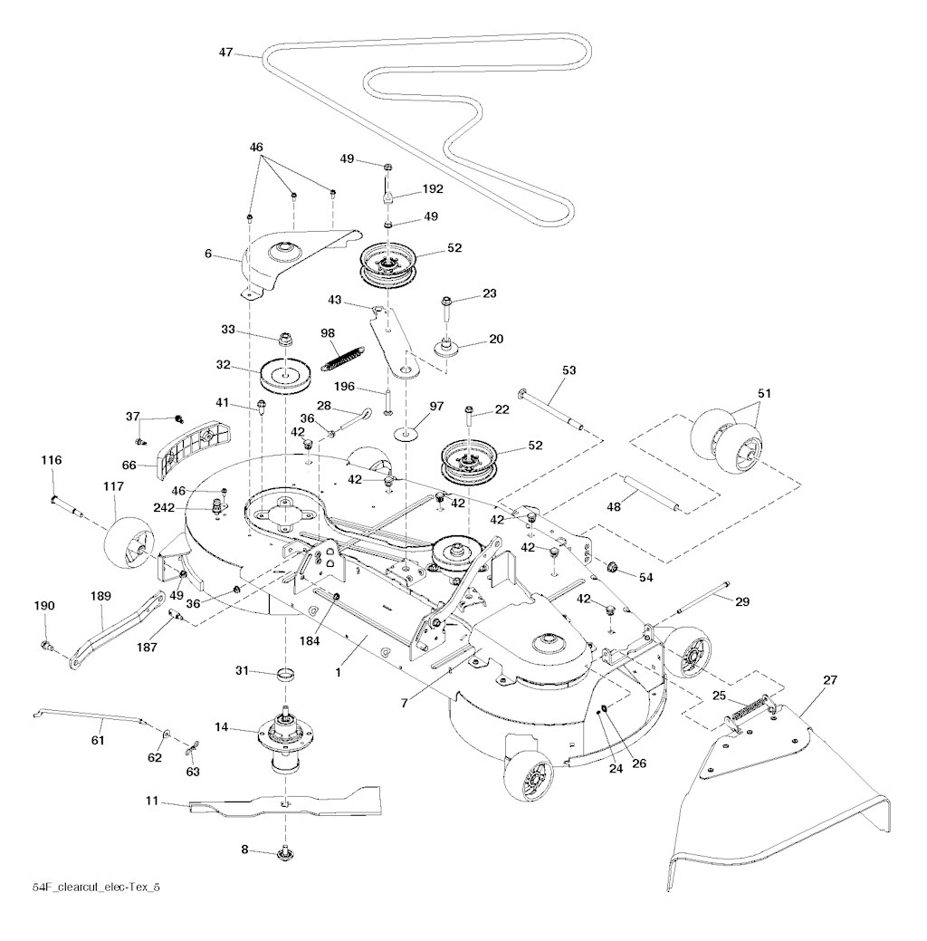 Explosionszeichnung Ersatzteile