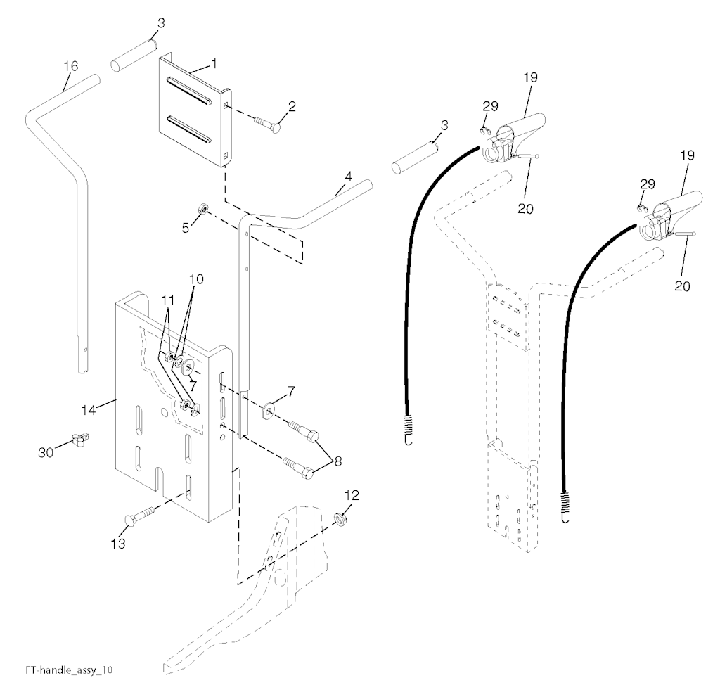 Explosionszeichnung Ersatzteile