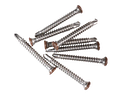 Vorschaubild Cobra Fastener Edelstahlschraube A4 farbiger Kopf für Aluminium- & Holzterrassen VE 50