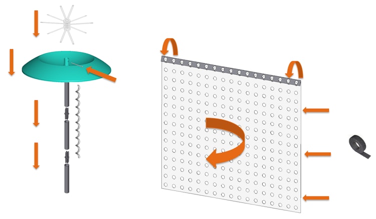 KHW Tomatenhut 3er Set