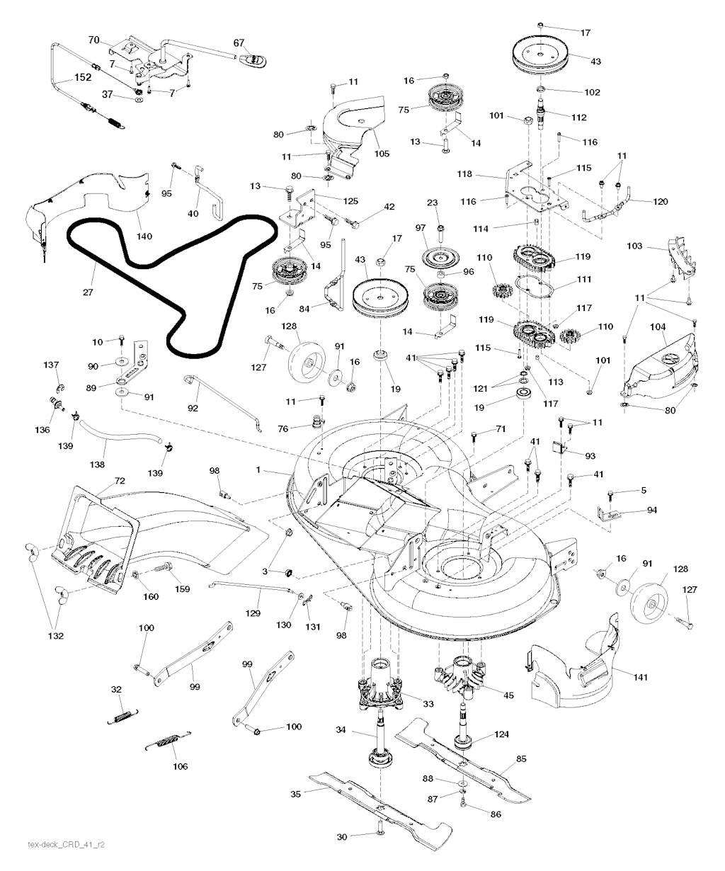 Explosionszeichnung Ersatzteile