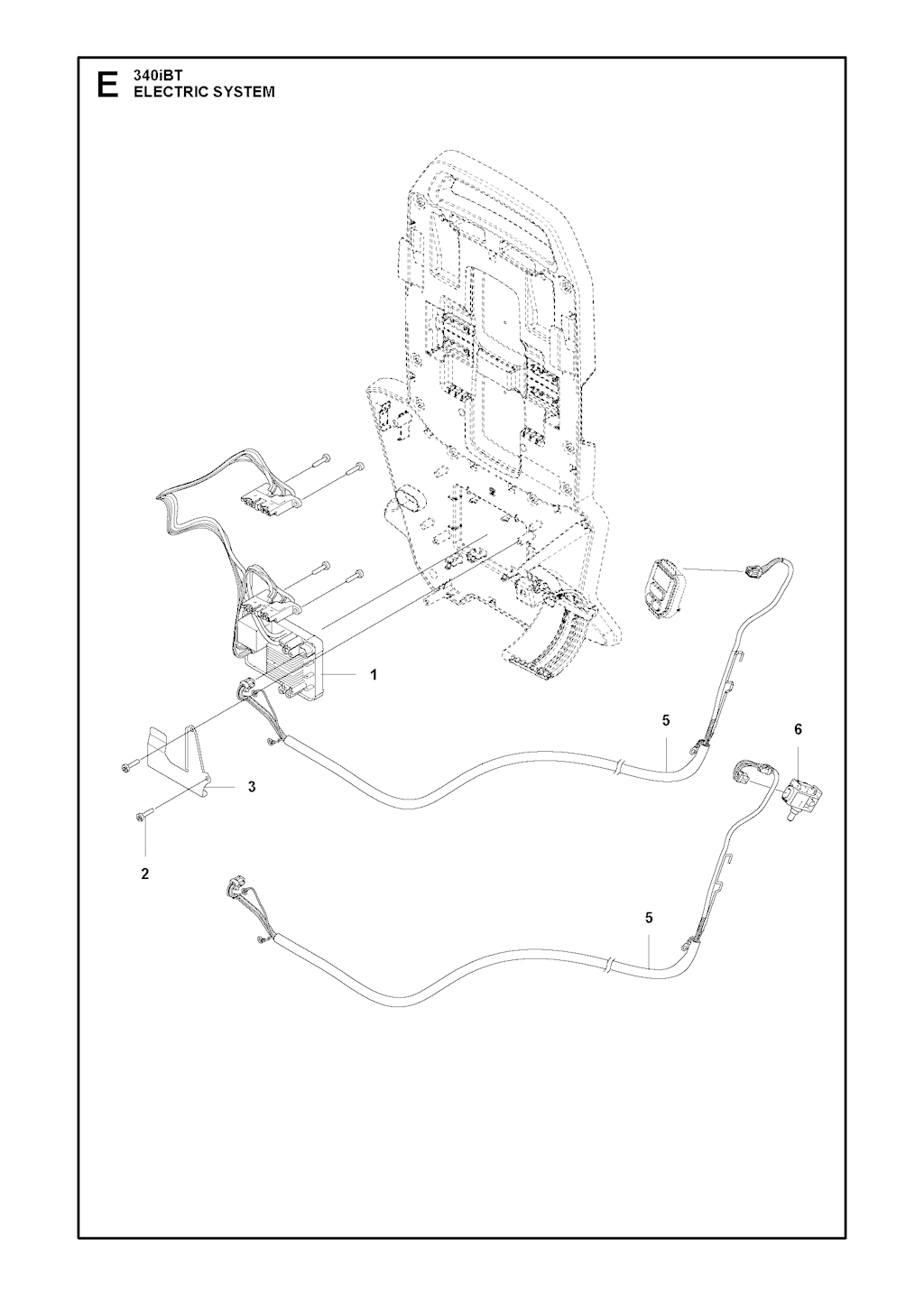 Explosionszeichnung Ersatzteile