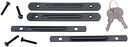 Vorschaubild CONTEC Gepäckträgerbox Lock Case schwarz