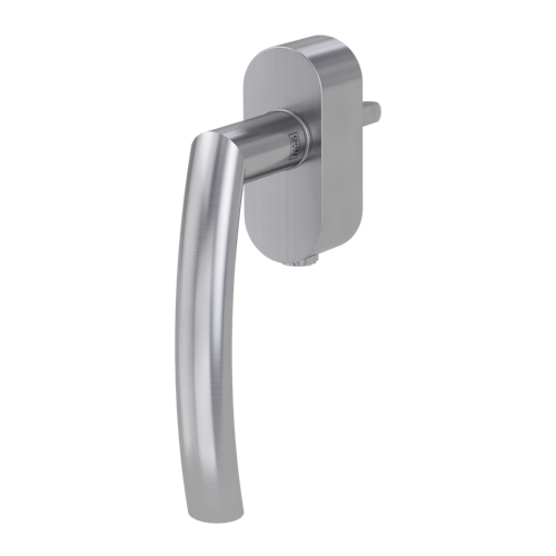 Griffwerk Fenstergriff VAYA 178 LORITA Edelstahl matt R 7x40