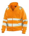 Vorschaubild Jobman Sweatshirt-Jacke Hi-Vis 5172