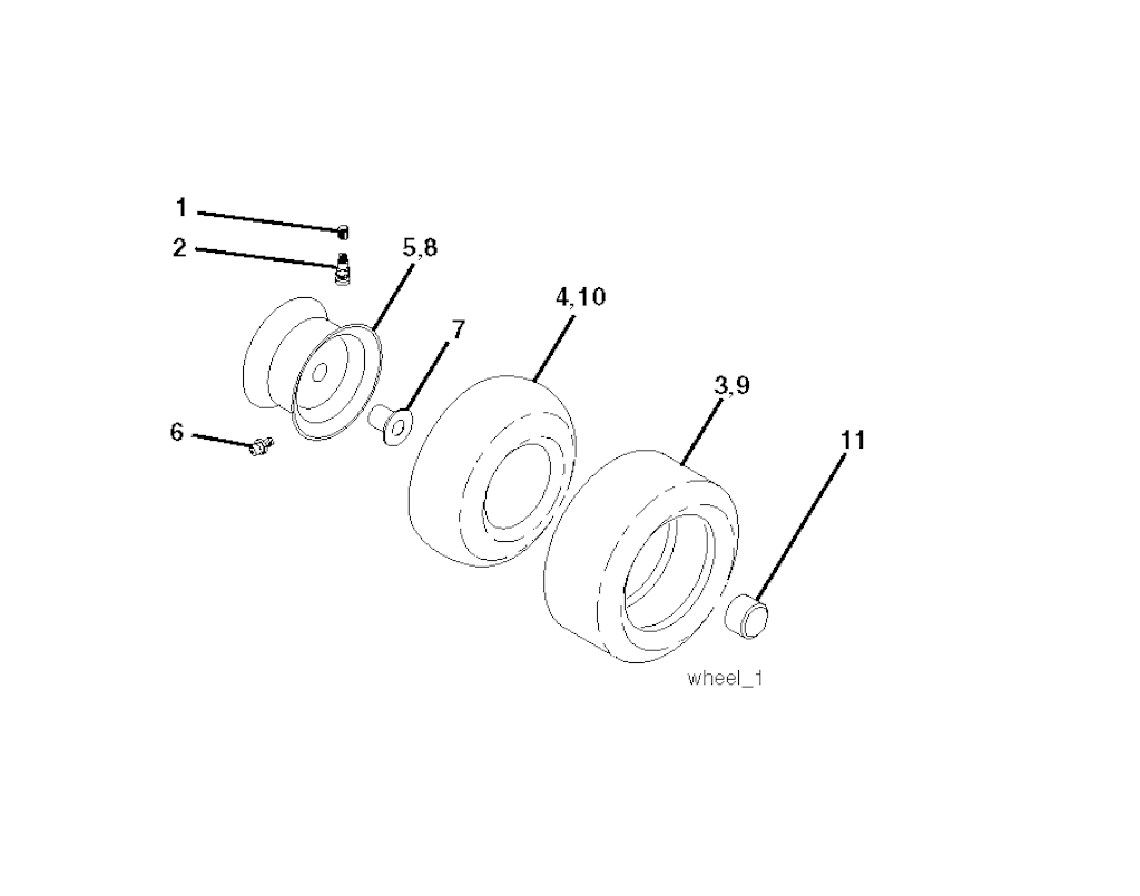Explosionszeichnung Ersatzteile