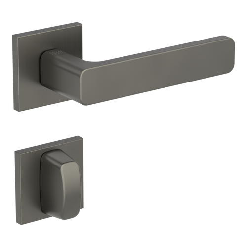 Griffwerk VAYA 265 MINIMAL MODERN fast2fix  Fast2Fix Rosetten eckig  WC Kaschmirgrau