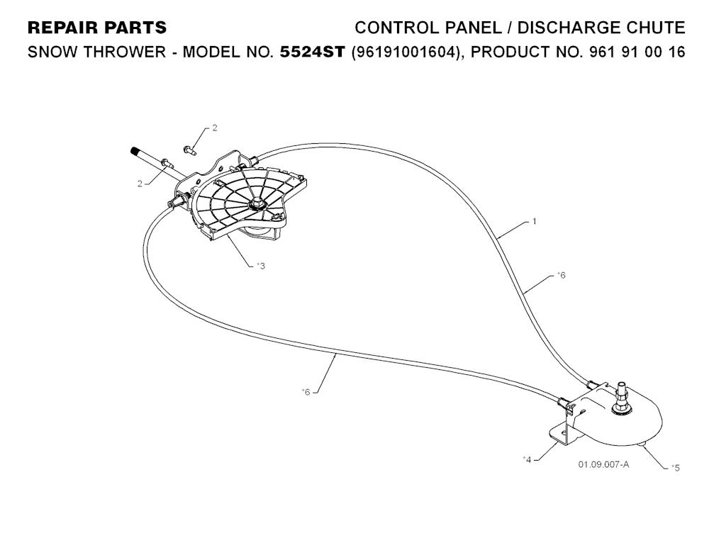 Explosionszeichnung Ersatzteile