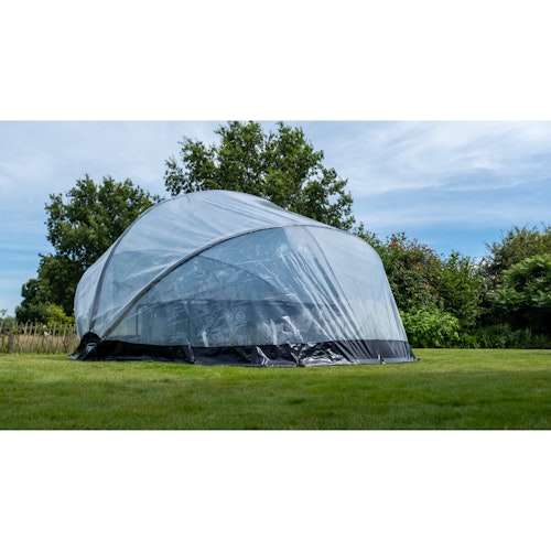 EXIT Pool Abdeckungs-Kuppel am Boden ECO universal - Ø460 / Ø550 cm