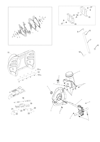 Husqvarna Schneefräsen/Fräsen 961930126 ST 324