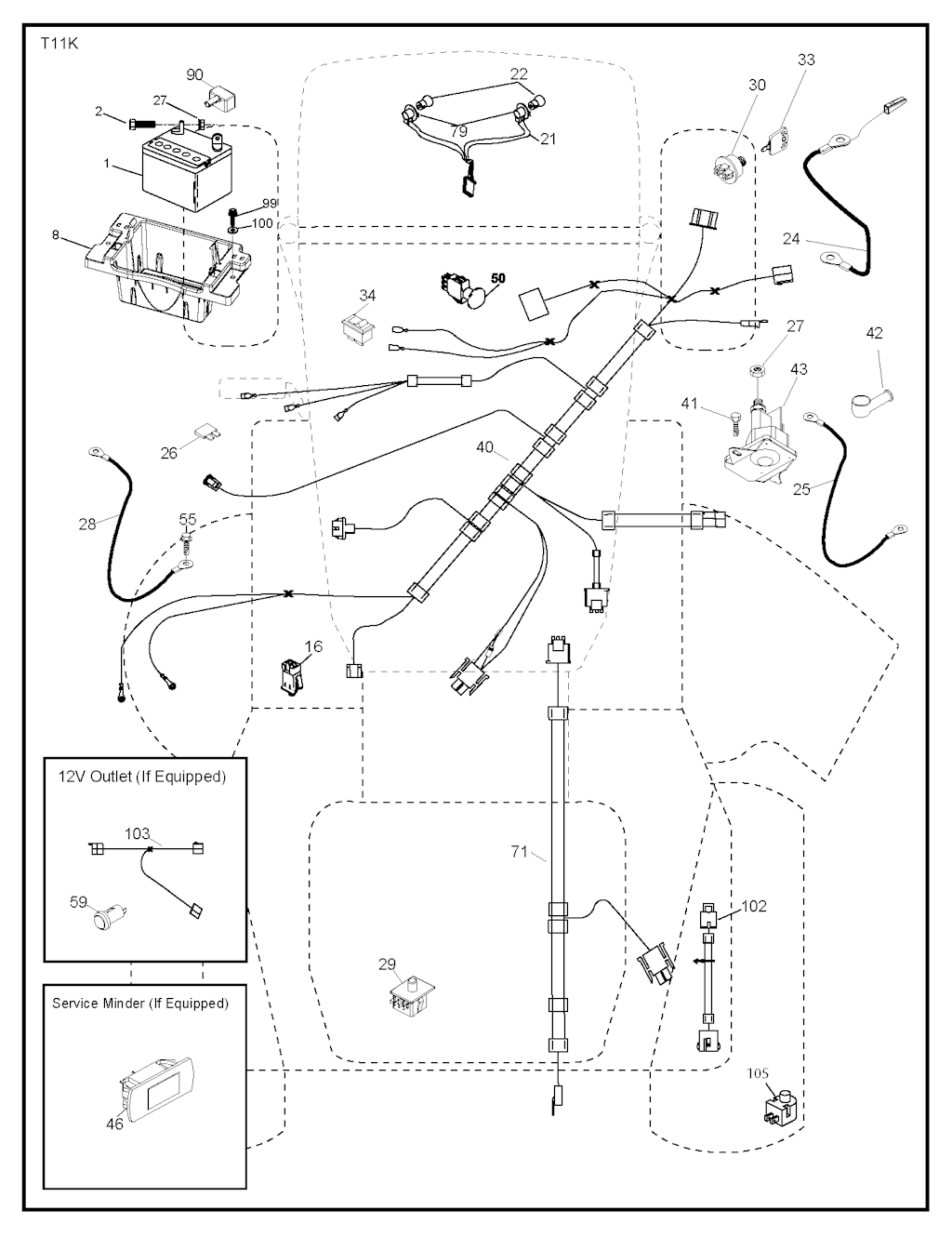 Explosionszeichnung Ersatzteile