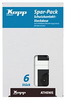 Kopp Steckdose anthrazit - 943015055