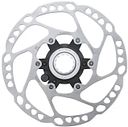Vorschaubild Shimano Bremsscheibe RT-EM600 160 mm silber mit Magnet, mit Innenverzahnung, für STEPS