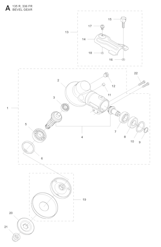 Husqvarna Motorsensen/Freischneider 966604701 336FR Motorsense