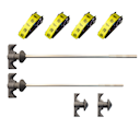 Vorschaubild AXfix 2.0 Motorrad Verzurrsystem für Zero