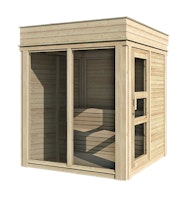 Wolff Finnhaus Saunahaus Paradiso 2x2 (1-Raum) Paradiso 2x2 (1-Raum)