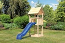 Vorschaubild Akubi Kinderspielturm Lotti mit Satteldach inkl. Wellenrutsche (Set A)