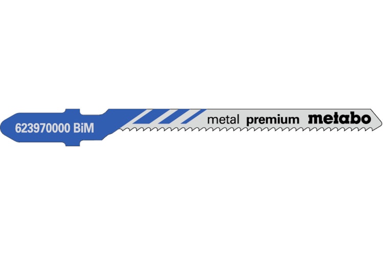 Metabo 5 Stichsägeblätter "metal premium" 57/ 1,5 mmBiM