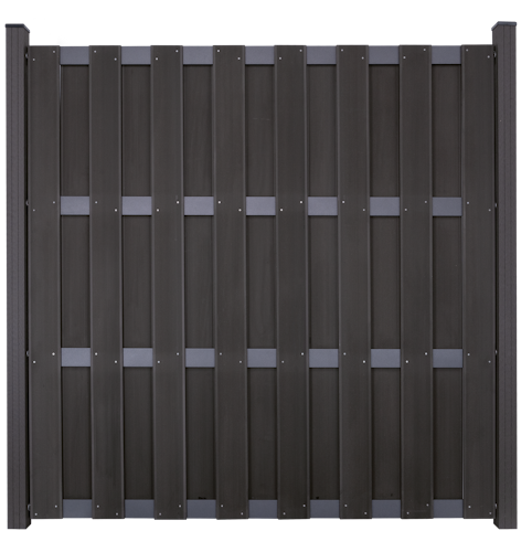 GroJa Fertigzaun Quadratisch 180 x 180 x 3,2 cm