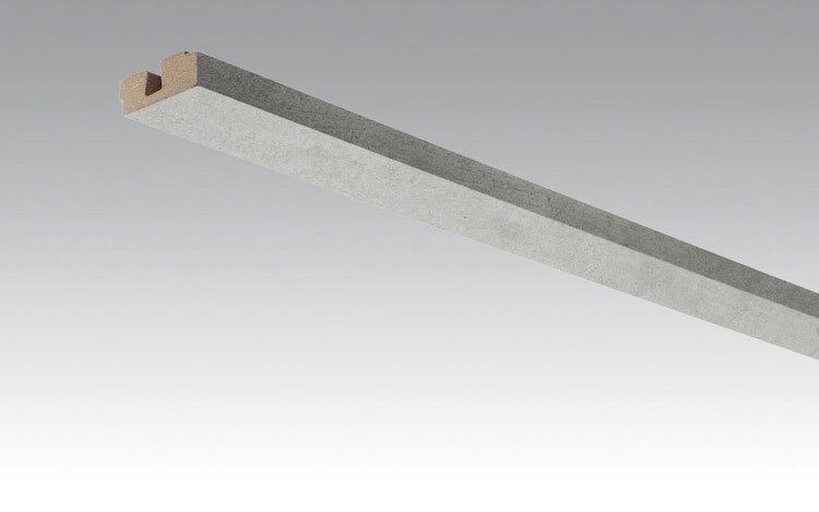 RESTPOSTEN SALE MEISTER Vierkant-Deckenabschlussleiste 15/40 mm Beton 4045 - 2380 mm