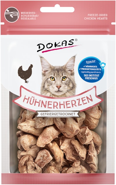 Dokas Katze Snack Gefriergetrocknet 15gVorschaubild