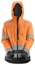 Vorschaubild Snickers AllroundWork, Wasserdichte High-Vis-Softshell-Jacke für Damen, Warnschutzklasse 2/3