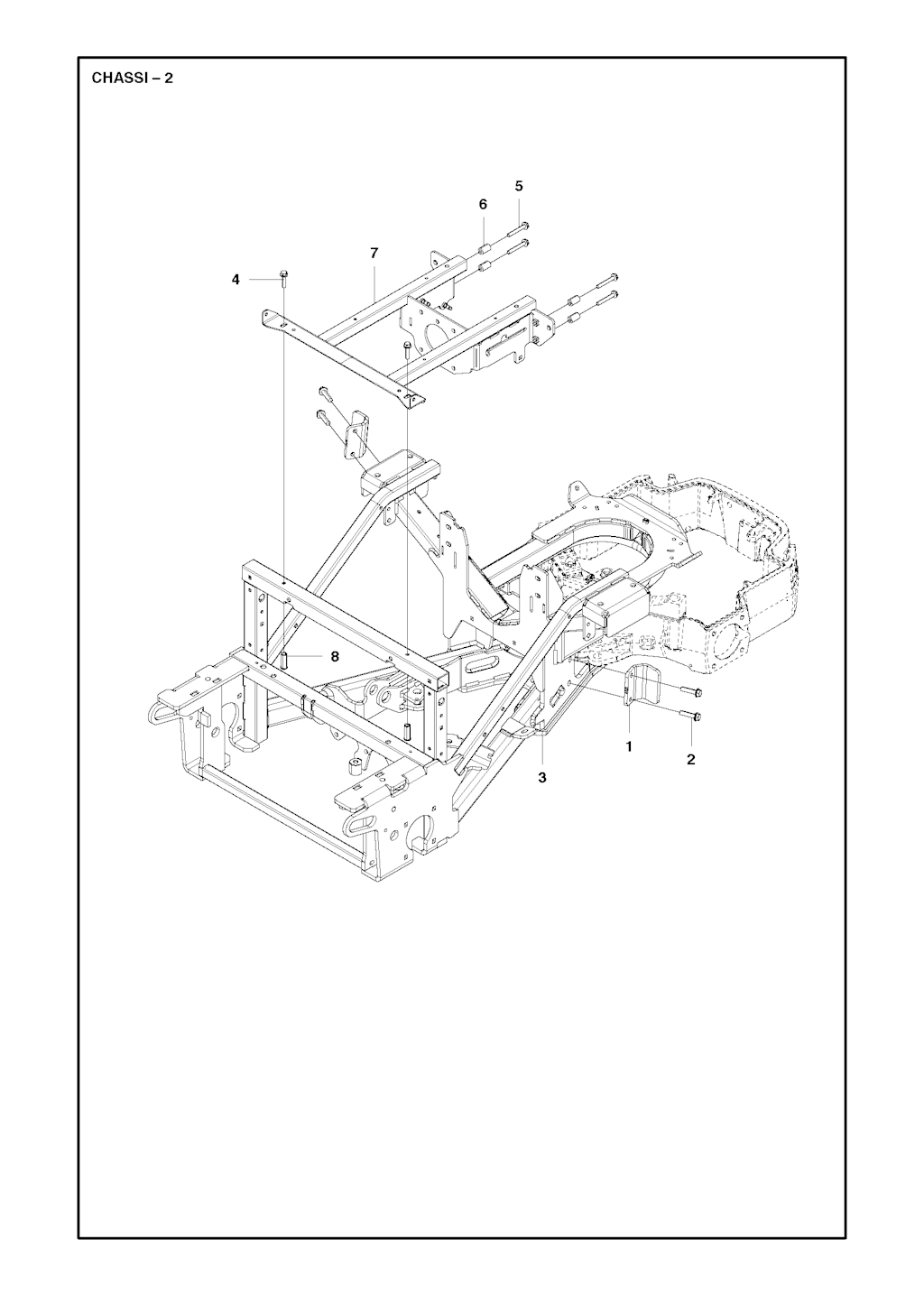 Explosionszeichnung Ersatzteile