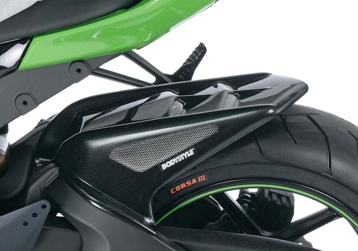 BODYSTYLE Raceline Hinterradabdeckung ABS Kunststoff Carbon Look für KAWASAKI ZX-10R 