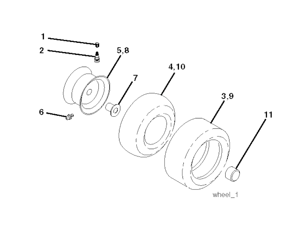 Explosionszeichnung Ersatzteile