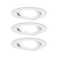 Paulmann LED Einbauleuchte Nova Plus Coin Basisset schwenkbar Weiß matt