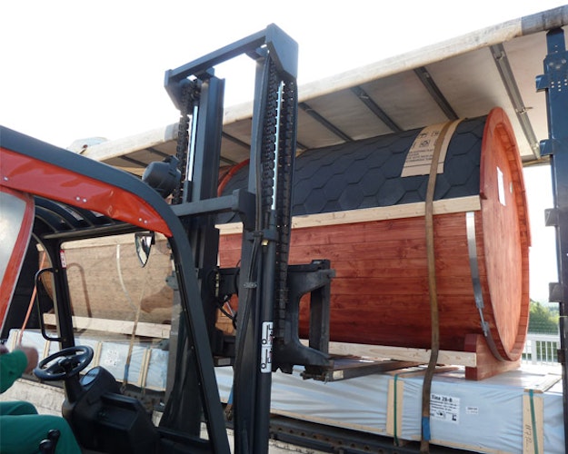 Wolff Finnhaus Saunafass Fasssauna 330 (2-Raum)