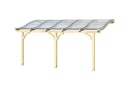 Vorschaubild Skan Holz Terrassenüberdachung Venezia mit Mittelpfosten Breite 541 cm