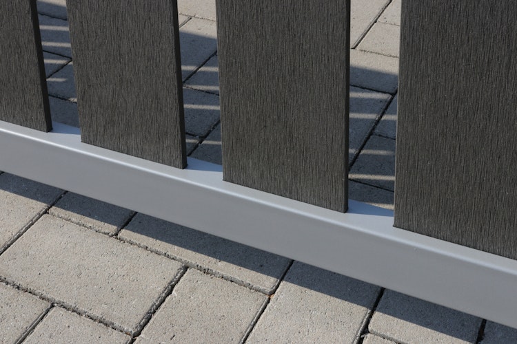 TraumGarten RAJA WPC ALU XL Anthrazit Doppeltor auf Maß