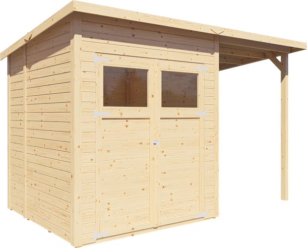 Bertilo Gerätehaus Amrum 2/3 Plus - 14 mm