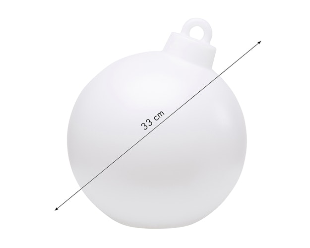 8 seasons design Solar LED-Dekoleuchte Shining Christmas Ball