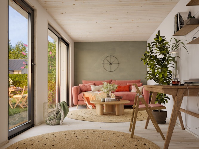 Palmako Gartenhaus Rebekka 13,6 m² - 160 mm