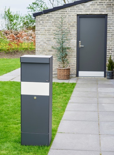 ALLUX Grundform Design Paket-Briefkasten 1100x345x280 mm