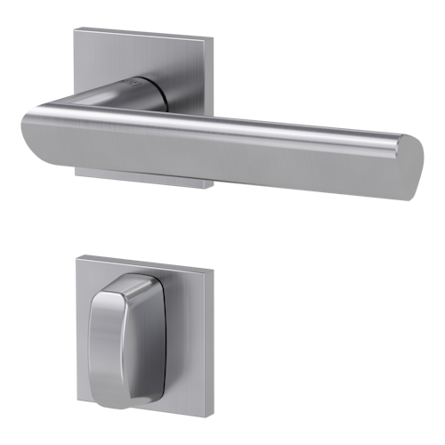 Griffwerk VAYA 137 TRI fast2fix Fast2Fix GK3 Rosetten eckig WC rot/weiß Edelstahl matt