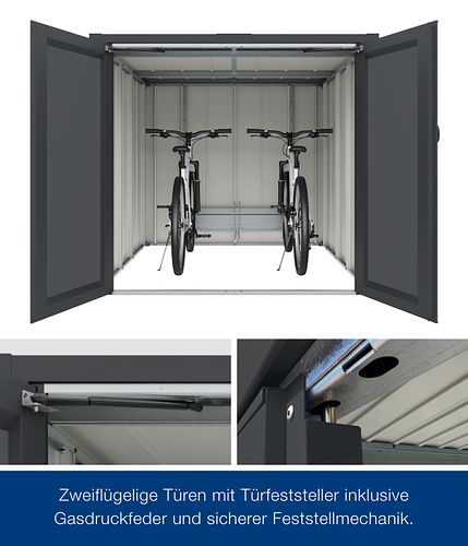 Hörmann Metall-Fahrradgarage Juno