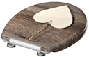 Vorschaubild Duroplast WC-Sitz WOOD HEART