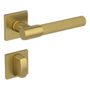 Vorschaubild Griffwerk VAYA 136 ARIS fast2fix Fast2Fix Rosetten eckig WC Gold matt