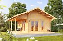 Vorschaubild Wolff Finnhaus Gartenhaus Tirol 70 mit Seitendach
